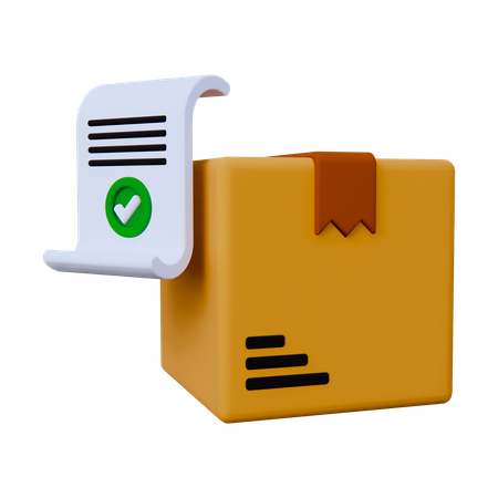 Delivery Checking  3D Icon