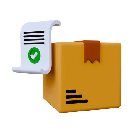 Delivery Checking  3D Icon