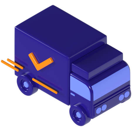 Delivery Complete 3D Icon
