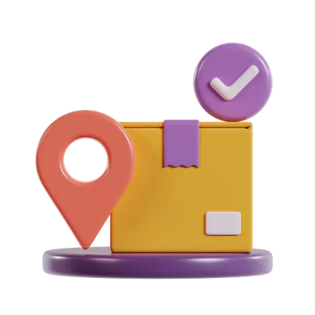 Delivery Completed  3D Icon