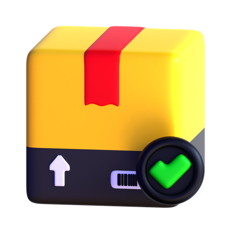 Delivery Confirmation  3D Icon
