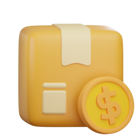 Delivery Cost  3D Icon