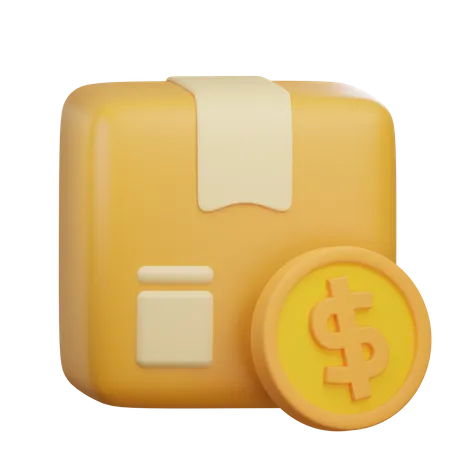 Delivery Cost  3D Icon