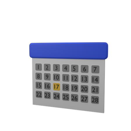 Delivery Date  3D Icon