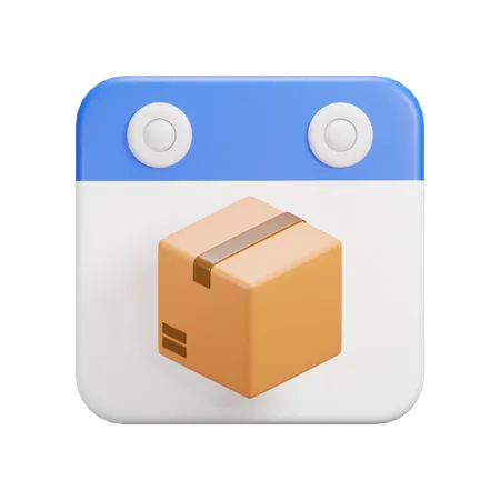 Delivery Day  3D Icon