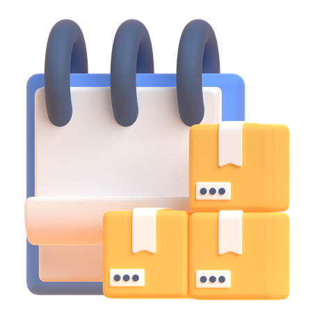 Delivery Day  3D Icon