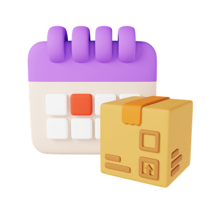 Delivery Day  3D Icon
