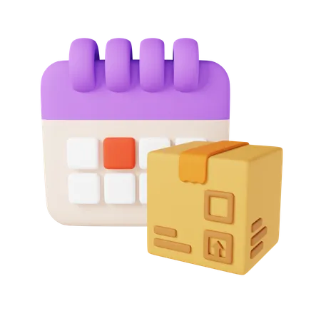 Delivery Day  3D Icon