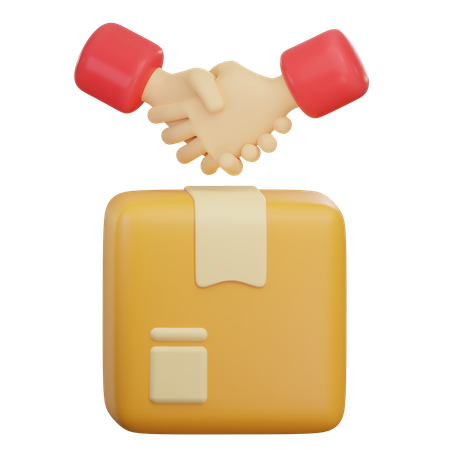 Delivery Deal  3D Icon