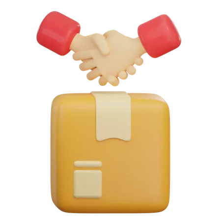 Delivery Deal  3D Icon
