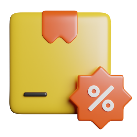 Delivery Discount  3D Icon