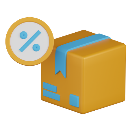 配送割引  3D Icon