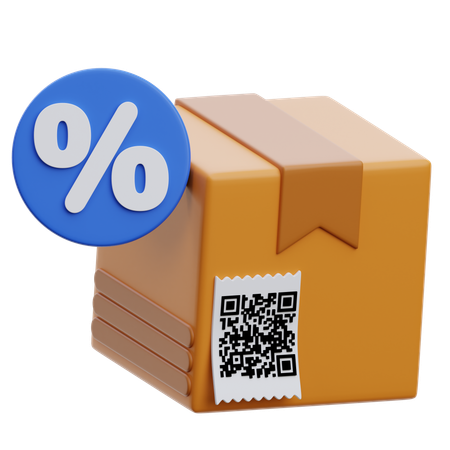 Delivery Discount  3D Icon