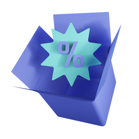 Delivery Discount  3D Icon