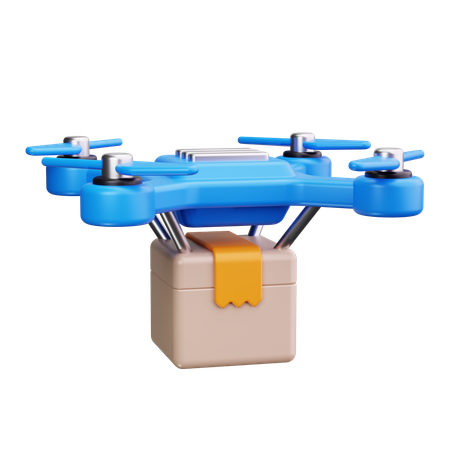 Delivery Drone  3D Icon