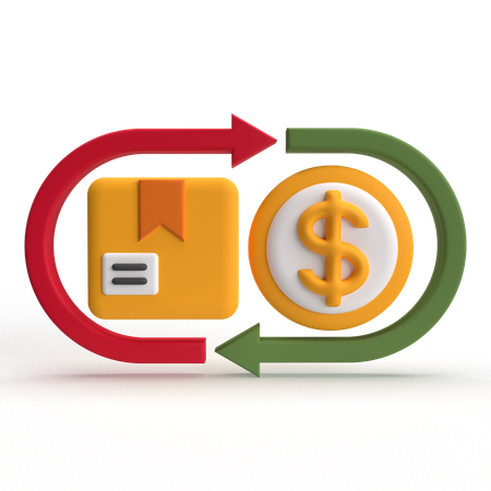Delivery Exchange  3D Icon
