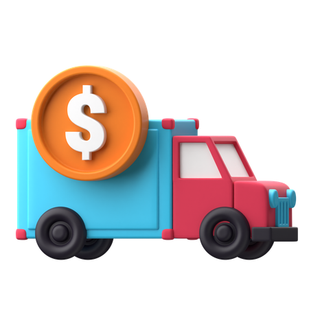 Delivery Fee  3D Icon