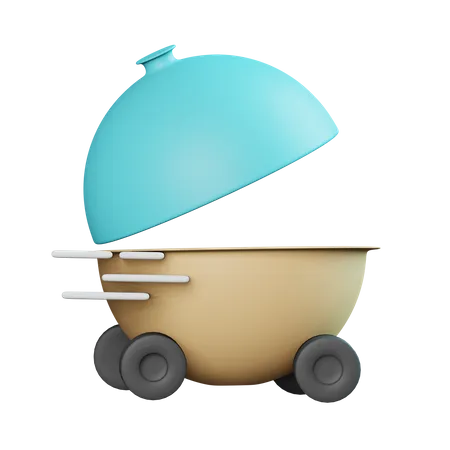 Delivery Food Express  3D Icon