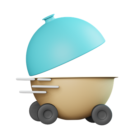 Delivery Food Express  3D Icon