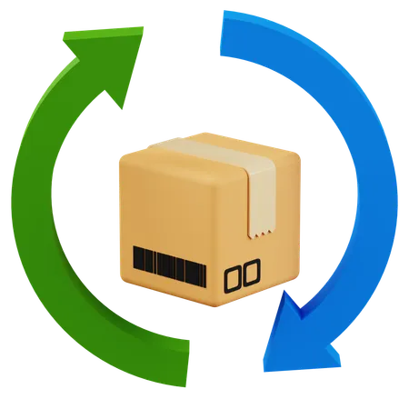 Delivery In Process  3D Icon