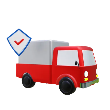 Delivery insurance  3D Icon
