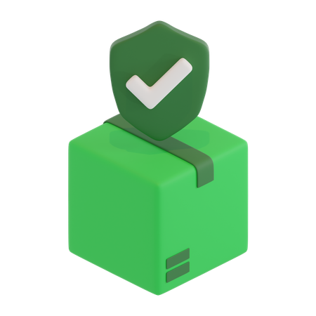 配送保険  3D Icon