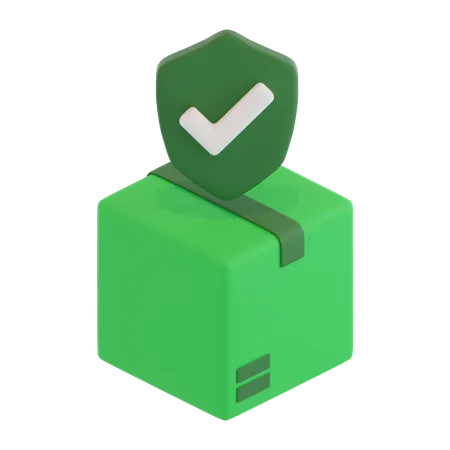 配送保険  3D Icon