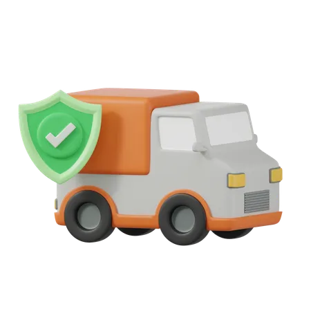 Delivery Insurance  3D Icon