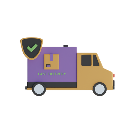 Delivery Insurance  3D Icon