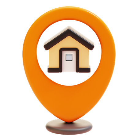 DELIVERY LOCATION  3D Icon