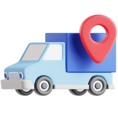 Delivery Location 3 D Icon 3D Icon