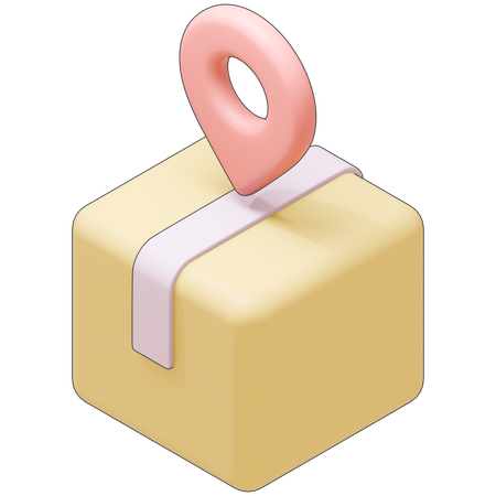 Delivery Location  3D Icon