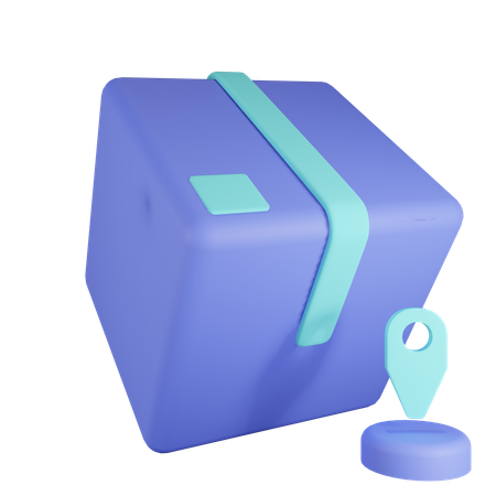 Delivery Location  3D Icon