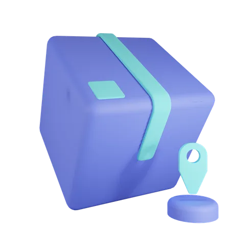 Delivery Location  3D Icon