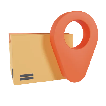 Delivery Location  3D Icon