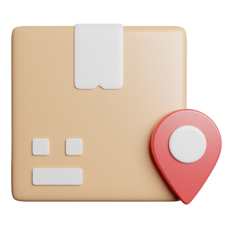 Delivery Location  3D Icon