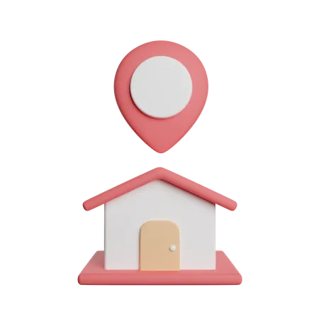 Delivery Location  3D Icon