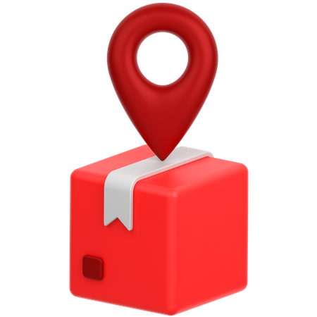 Delivery Location  3D Icon