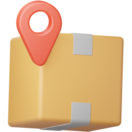 Delivery Location  3D Icon