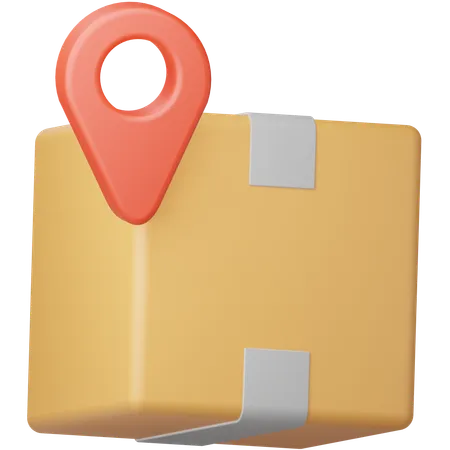 Delivery Location  3D Icon