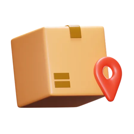 Delivery Location  3D Icon