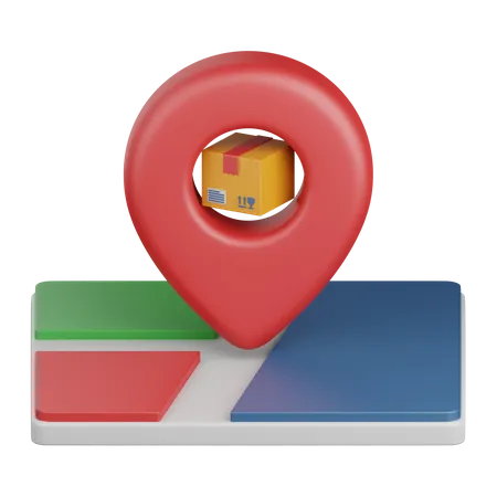 Delivery Location  3D Icon