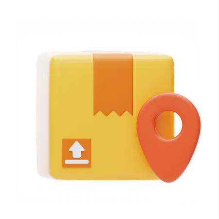 Delivery Location  3D Icon