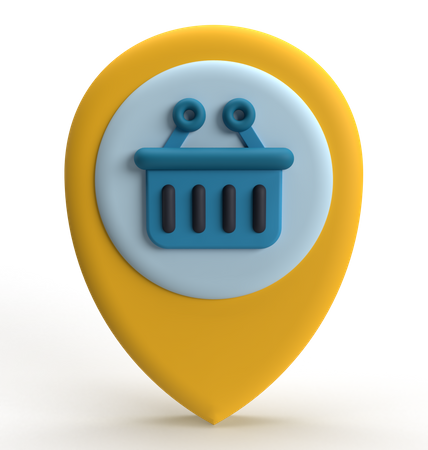 Delivery Location  3D Icon