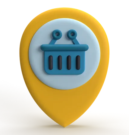 Delivery Location  3D Icon