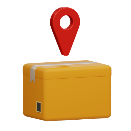 Delivery Location  3D Icon