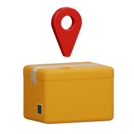 Delivery Location  3D Icon