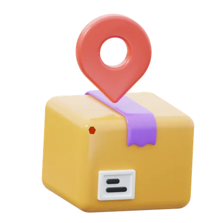 Delivery Location  3D Icon