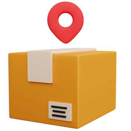 Delivery Location  3D Icon