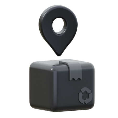 Delivery location  3D Icon